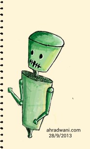 Sketch23 | Robot 2 - S memo, Galaxy S3 | 28/9/2013 S Memo_02