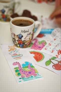 photo covid-19 pandemic sketch colors activities turkish coffee