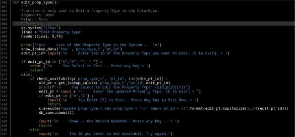python project Properties Maintenance System code by ali radwani doha qatar