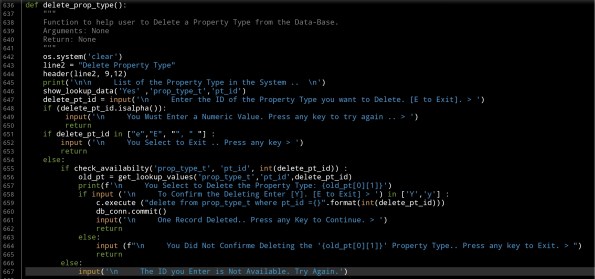 python project Properties Maintenance System code by ali radwani doha qatar