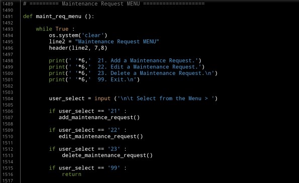 python project Properties Maintenance System code by ali radwani doha qatar