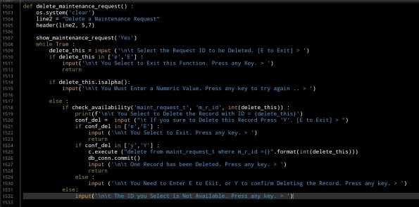python project code SQL ali radwani